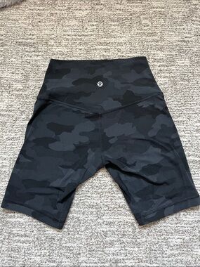 lululemon athletica Black Camo Align Shorts